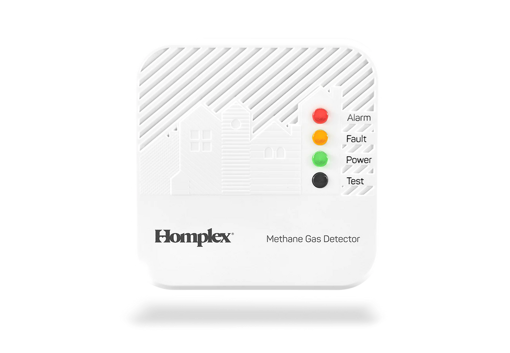 NOU! Detector de gaz metan cu fir și declanșare 230V – Homplex HD100 PRO
