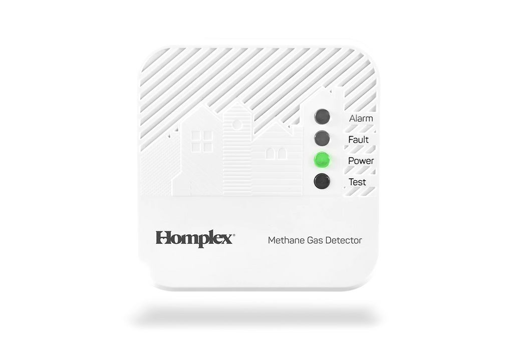 NOU! Detector de gaz metan cu fir și declanșare 230V – Homplex HD100 PRO
