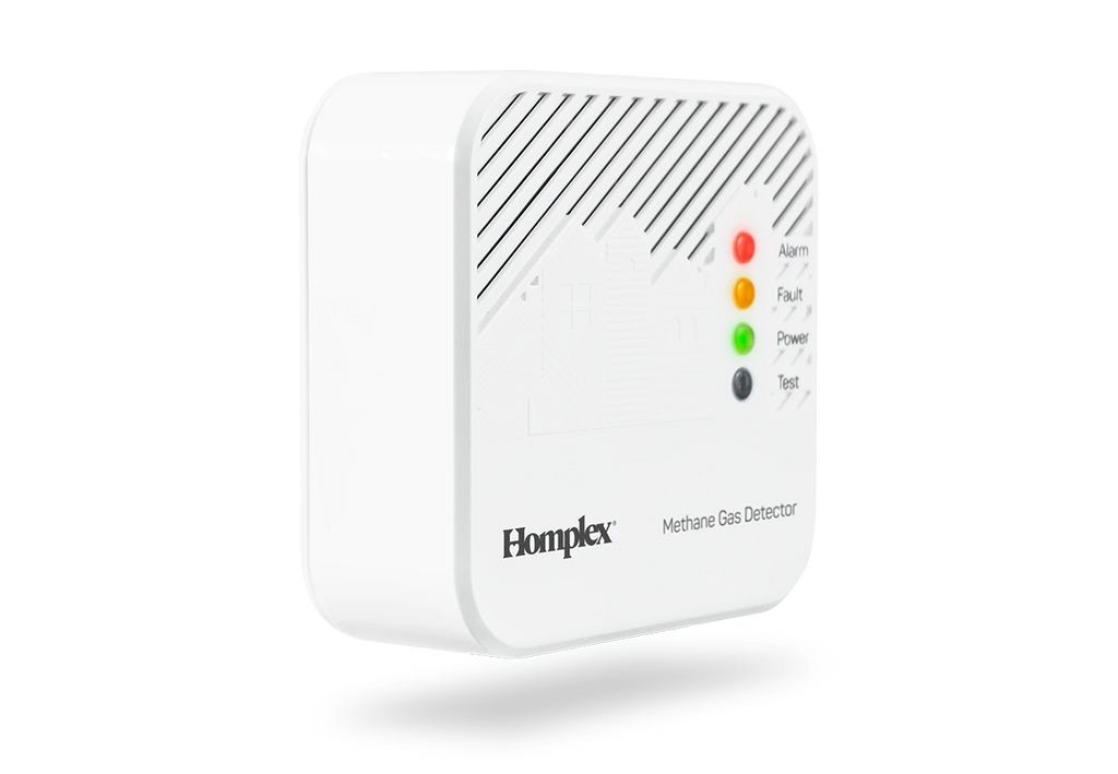 NOU! Detector de gaz metan cu fir și declanșare 230V – Homplex HD100 PRO