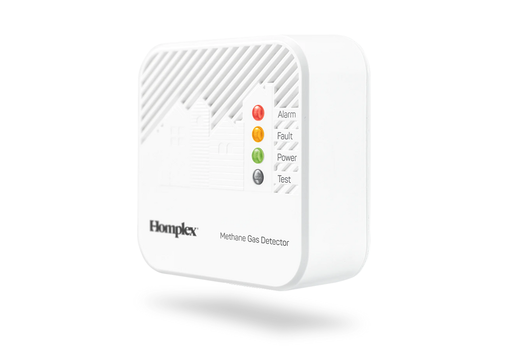 NOU! Detector de gaz metan cu fir și declanșare 230V – Homplex HD100 PRO