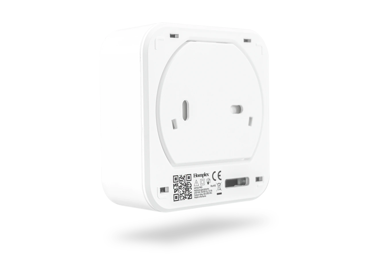 NOU! Detector de gaz metan cu fir și declanșare 230V – Homplex HD100 PRO