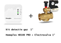 Kit Detector HOMEPLEX HD100PRO + electrovana DN25 - 1"