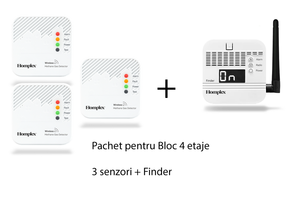 Pachet Senzori bloc 4 etaje