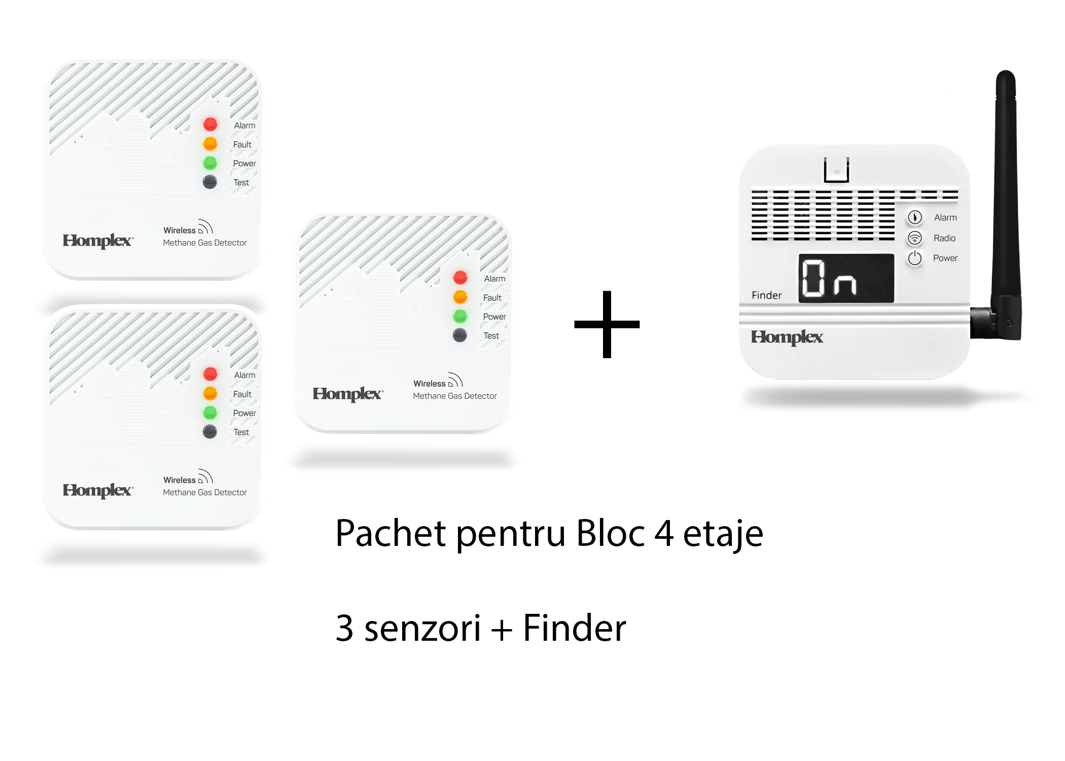 Pachet Senzori bloc 4 etaje